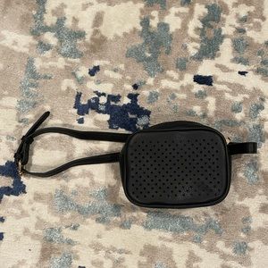Black belt purse